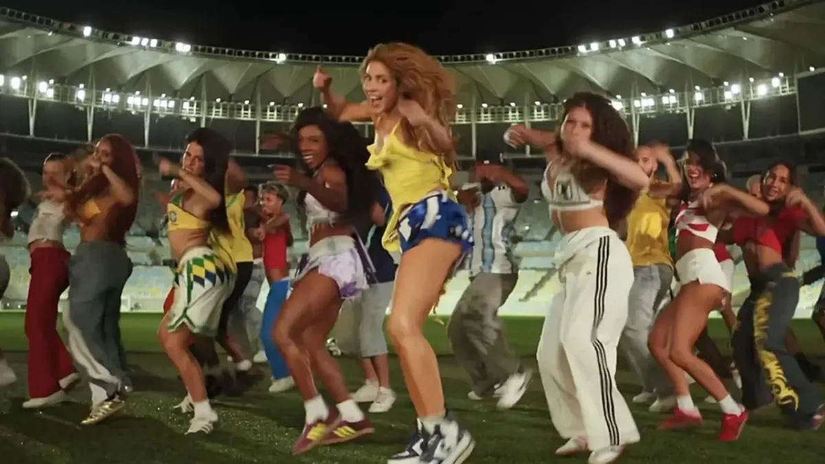 Aparece Shakira sobre el Ángel de la Independencia en video del Mundial 2026