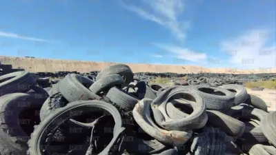 Planta de reciclaje de llantas en Juárez arrancará en tres meses