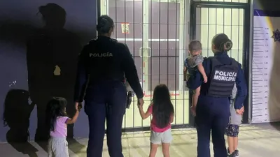Resguarda SSPM a cuatro menores que estaban solos en un domicilio
