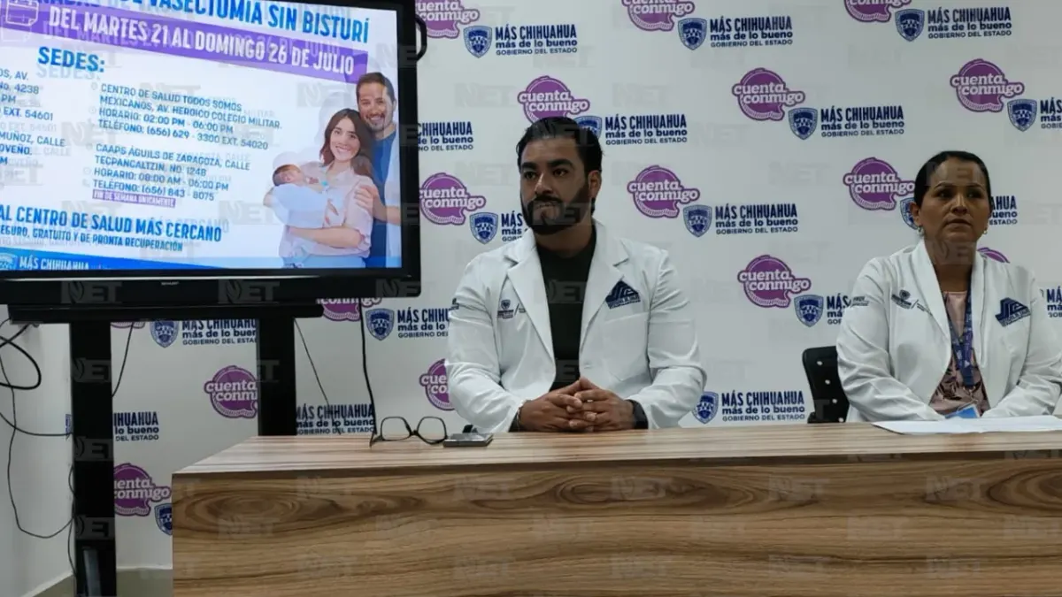 Anuncian jornada gratuita de vasectomías sin bisturí en Juárez