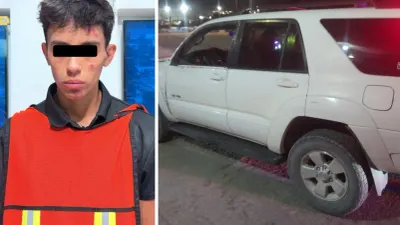 Detienen a hombre por violencia familiar tras persecución en La Cuesta