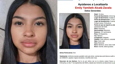Piden ayuda para localizar a Emily Yamileth, vista por última vez en Juárez Nuevo