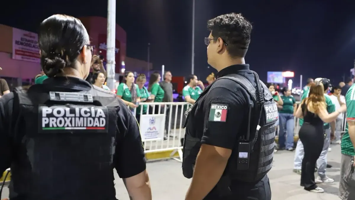 Detienen a 3 personas durante festejos del Tri en Chihuahua capital