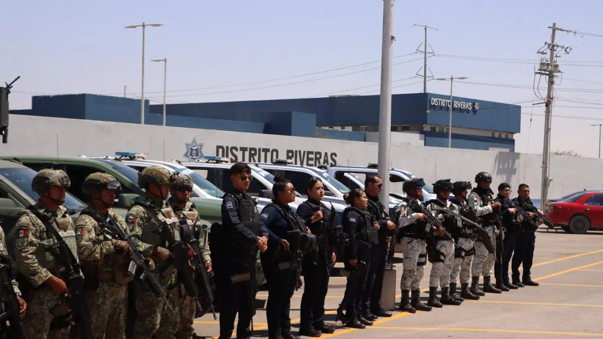 Refuerzan vigilancia en Riberas del Bravo con operativo de 200 policías
