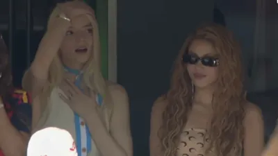 Así reaccionaron Anya Taylor-Joy y Shakira al gol de España en la final del Mundial