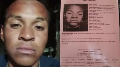Buscan a Juan Felipe González, joven desaparecido en Ciudad Juárez