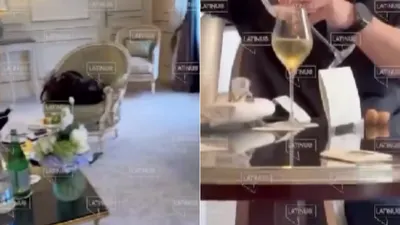 París, brindis y lujos: Revelan imágenes de familia Taddei con contratista del INE
