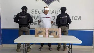 Localizan con drones a hombre armado tras ataque en la Galeana