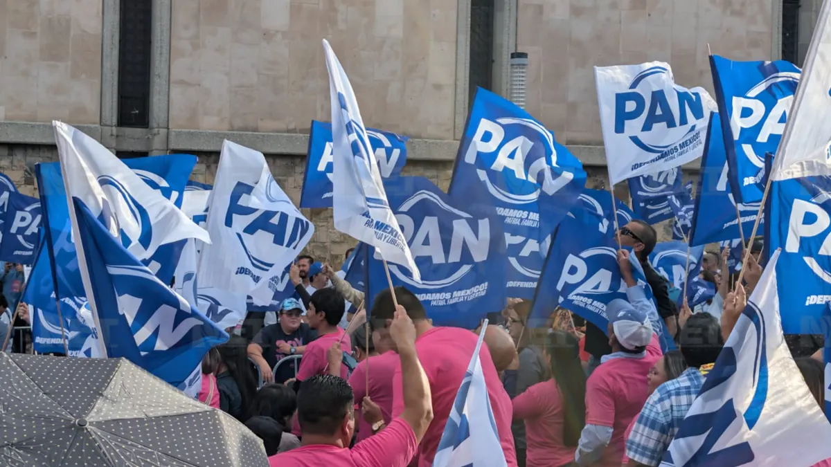 Evento de Marco Bonilla congrega a simpatizantes del PAN en el Centro de Juárez