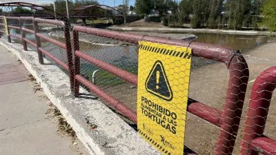 Rehabilitación de lago del Parque Oriente sigue detenida; esperan maquinaria