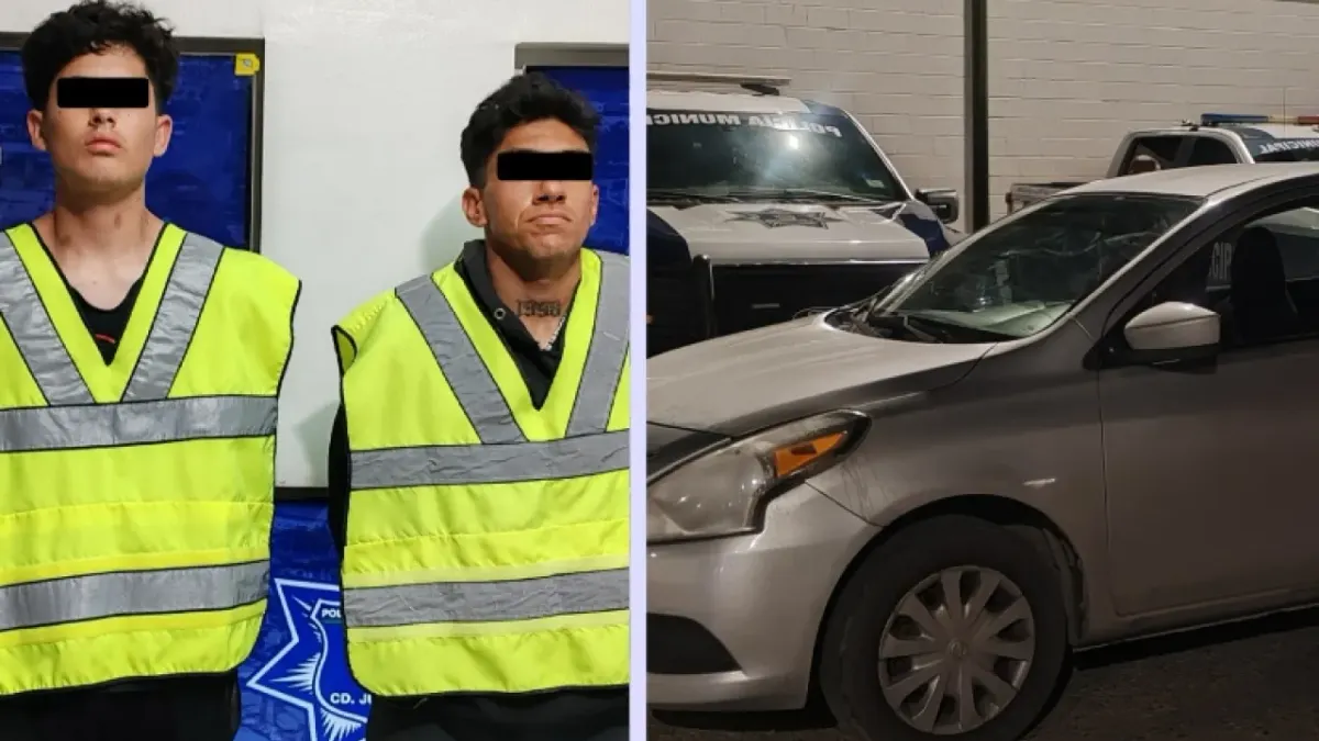 Detienen a tres por robo de vehículo a conductor de plataforma