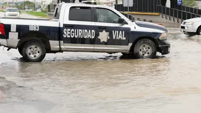 Dejan lluvias un solo cierre vial activo esta mañana en Juárez