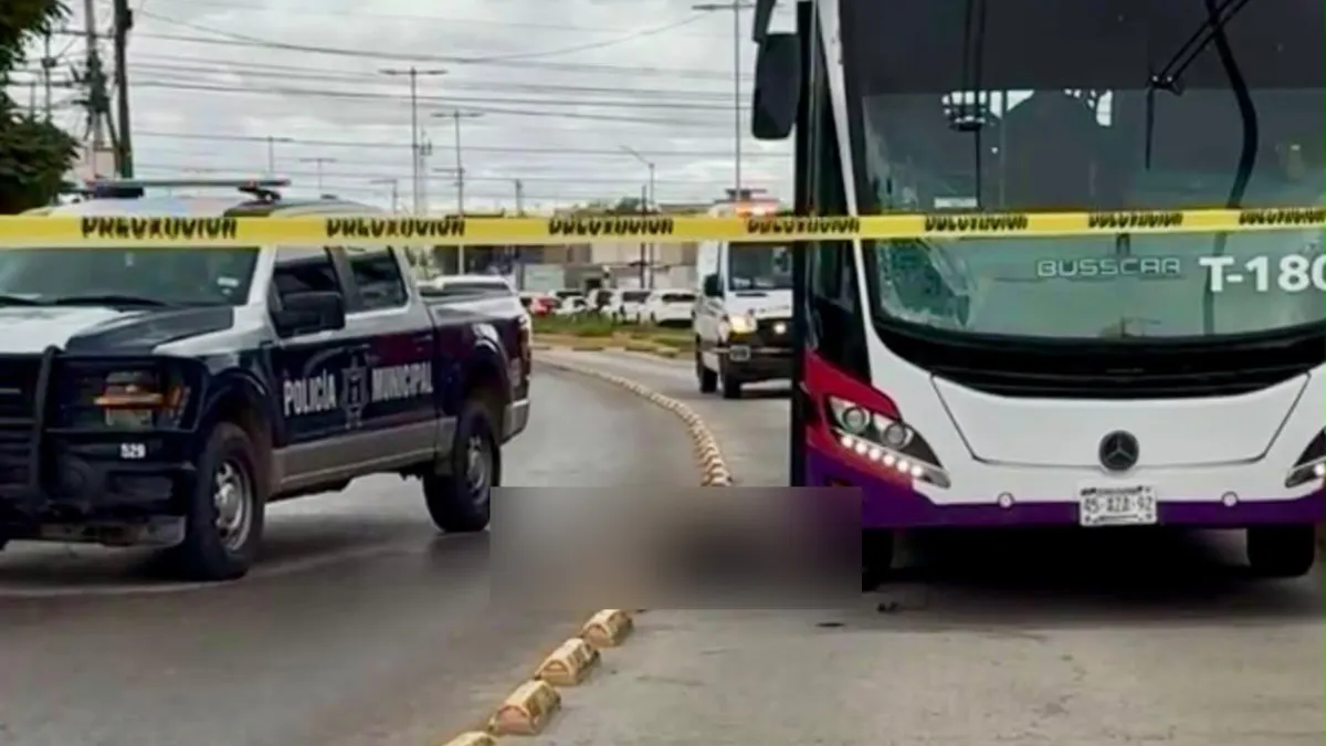 Muere peatón arrollado por JuárezBus en bulevar Zaragoza