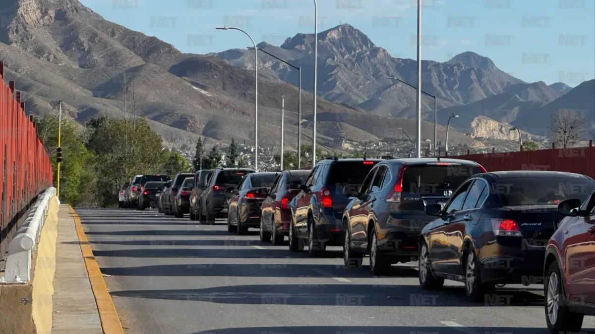 Filas moderadas en Juárez este domingo