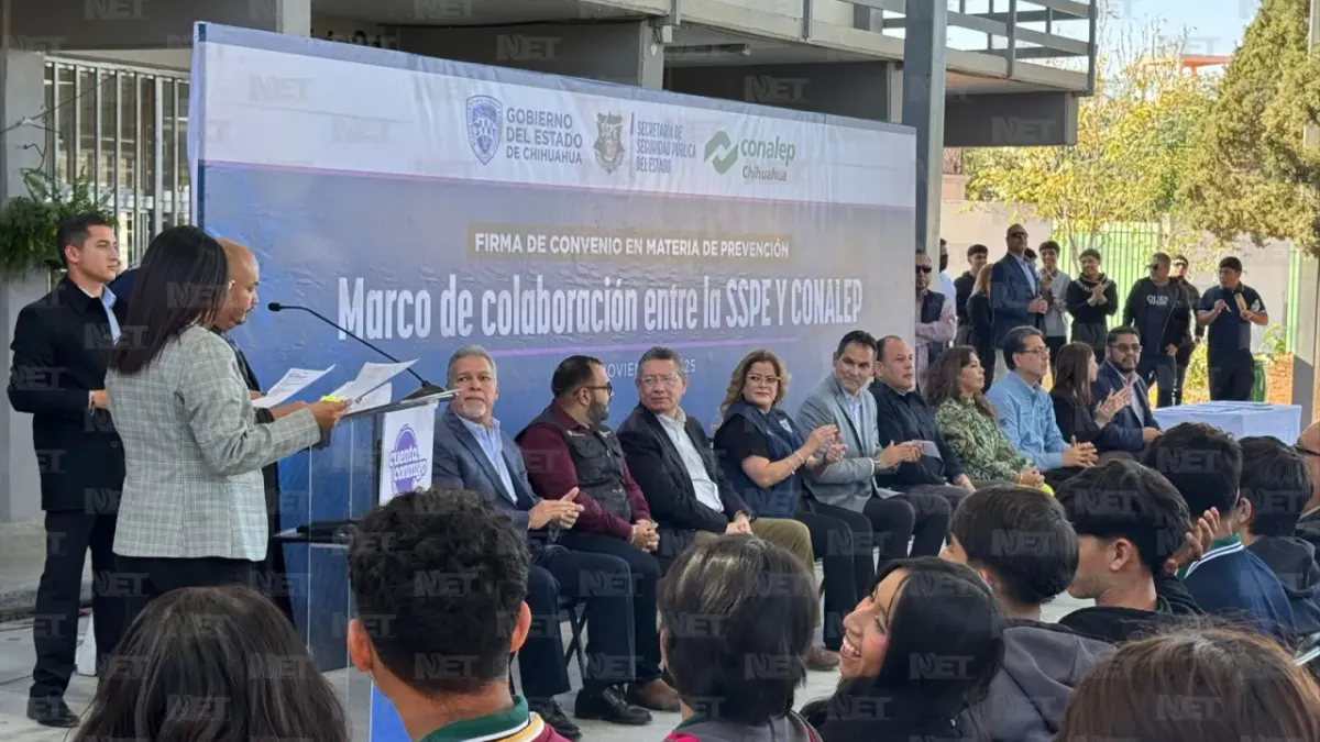 Firman convenio 'Siempre Presentes' entre SSPE y Conalep