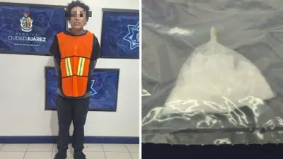 Detienen a joven con cristal en la Azteca; lo investigan por robo a tienda