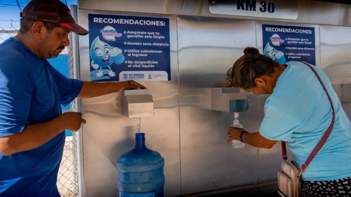 Remodela JMAS módulo de agua en Km 30; beneficiará a 300 familias
