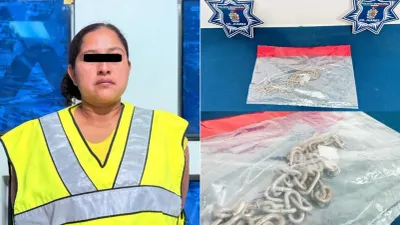 Arrestan a mujer acusada de mantener encadenado a su hijo de 9 años