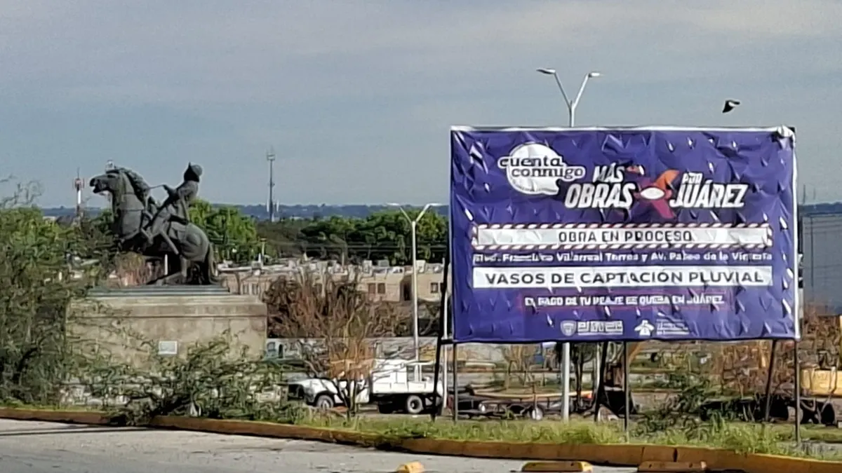 Detienen obras de pozo de absorción en De las Torres por lluvias
