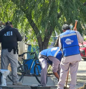Apoya JMAS con maquinaria pesada en búsqueda de mujer desaparecida en Riberas