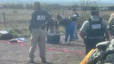 Localizan restos humanos en hielera sobre carretera Chihuahua-Cuauhtémoc