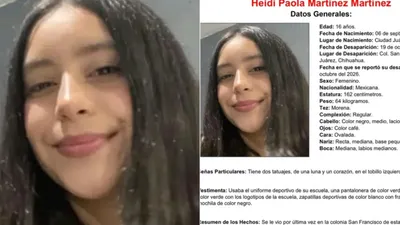 Buscan a Heidi Paola Martínez, adolescente desaparecida en Juárez