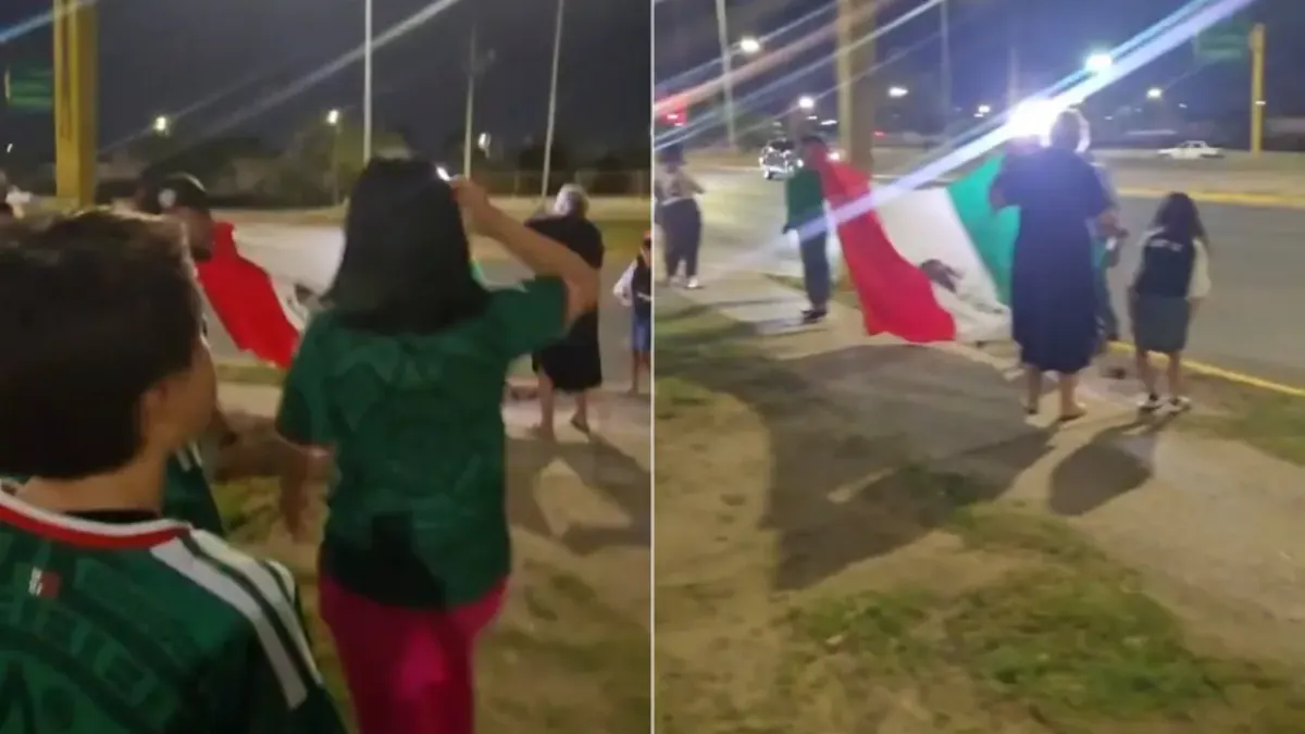 Miles de juarenses celebran en cuatro puntos el triunfo de México en el Mundial