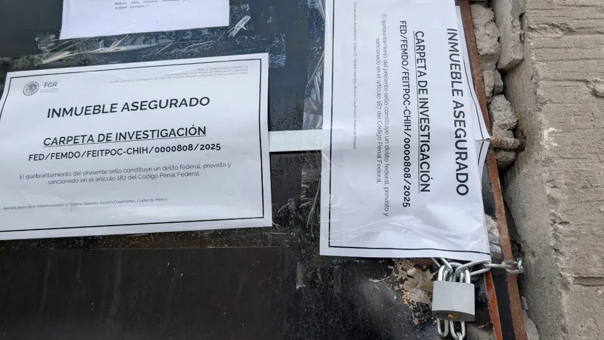 Operativo de Marina termina con vivienda asegurada en Cazadores Juarenses