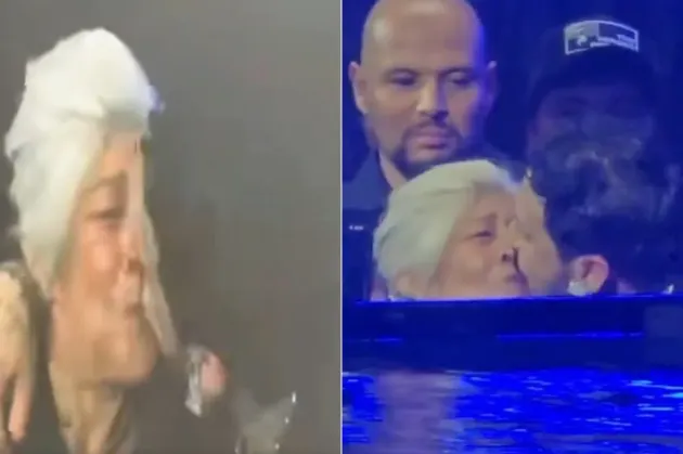 Nodal protagoniza beso con fan en Monterrey y el momento se vuelve viral