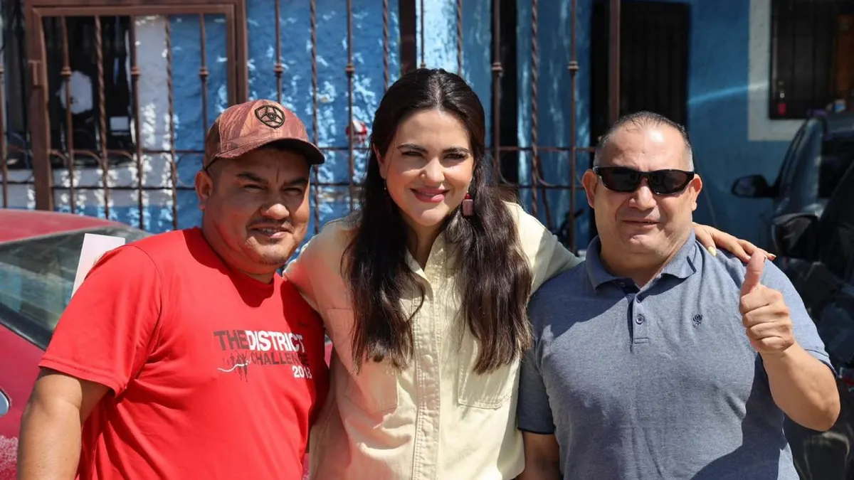 Recorre Andrea Chávez Ciudad Juárez y afirma que la 4T llegará a Chihuahua