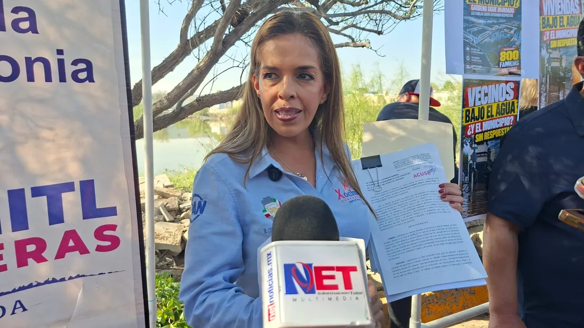 Diputada informa sobre exhorto para atender a familias de Gardeno