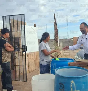 Busca alcalde llevar recolección de basura a la colonia Nueva Conquista