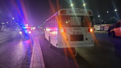 Muere hombre atropellado por camión de personal en Talamás Camandari