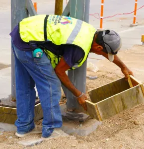 Inician construcción de domo en colonia Mármol II en Chihuahua