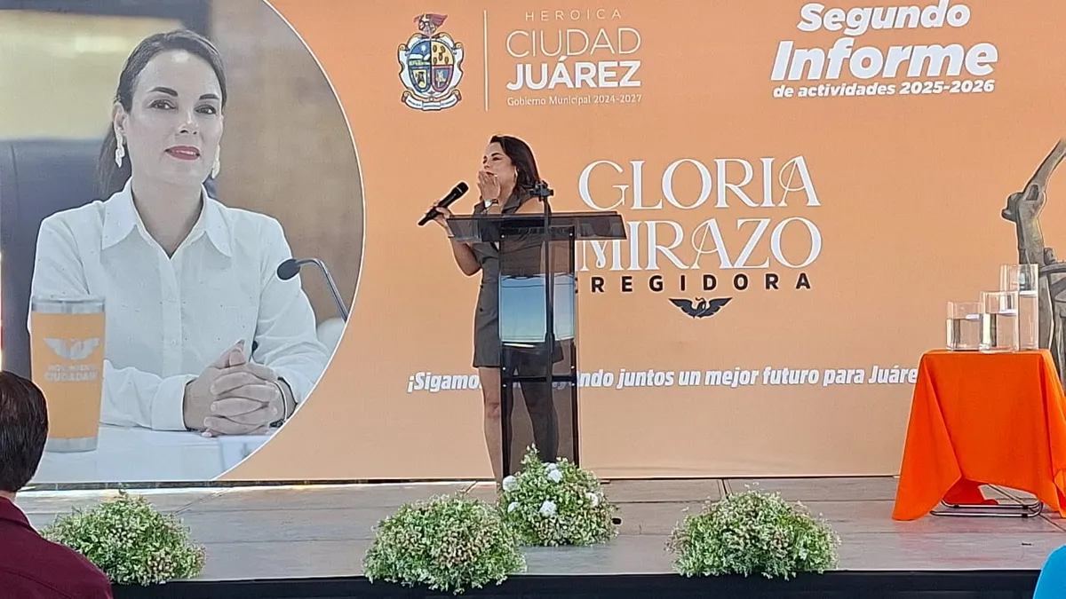 Presenta Gloria Mirazo segundo informe de actividades en Ciudad Juárez