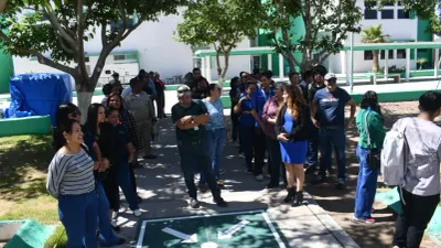 Participa UTCJ en Simulacro Nacional con evacuación de 589 personas