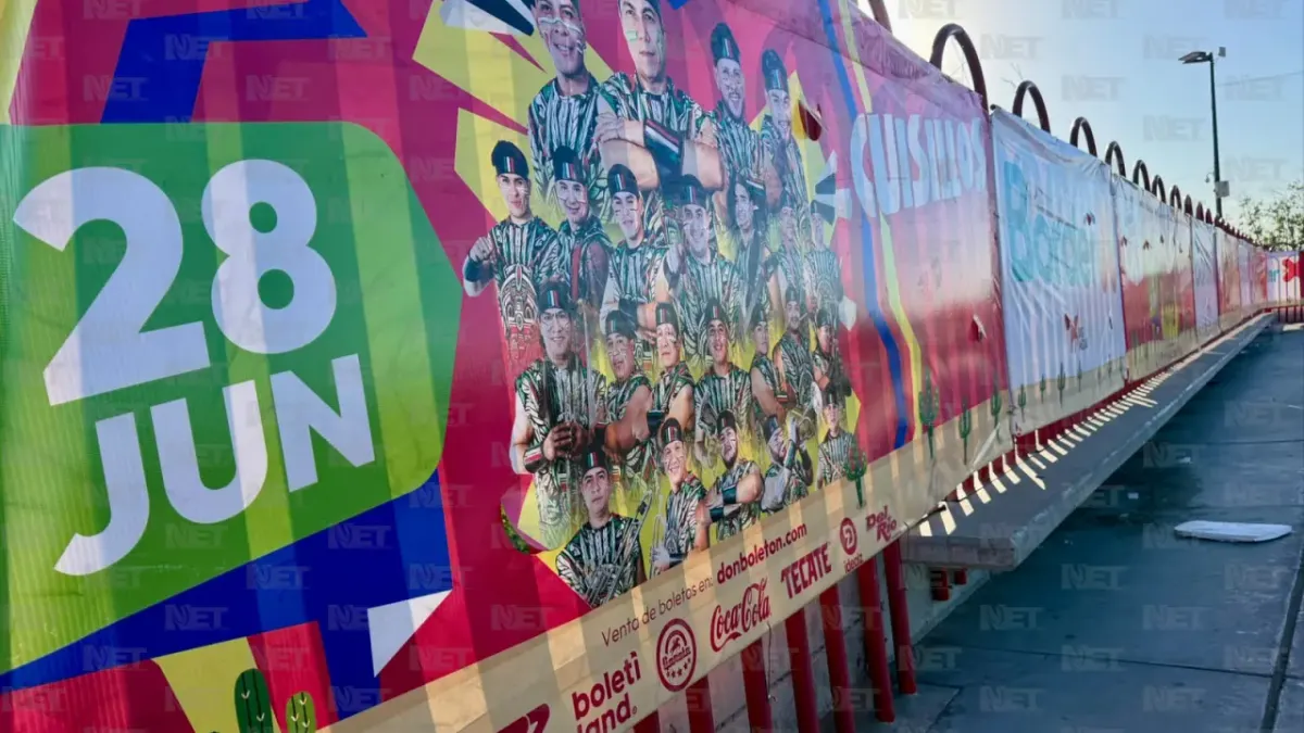 Comienza montaje de Feria Canaco Juárez rumbo a su inauguración