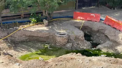 Atiende JMAS drenaje colapsado en la colonia Azteca