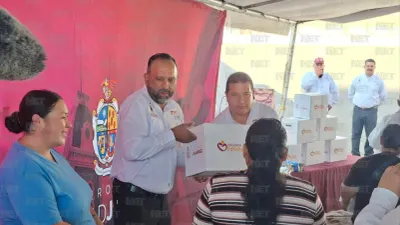 Entrega Municipio 10 mil despensas a familias vulnerables en 12 puntos de Juárez