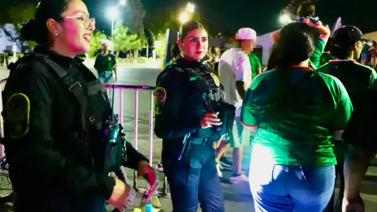 Detienen a 3 personas durante festejos del Tri en Chihuahua capital