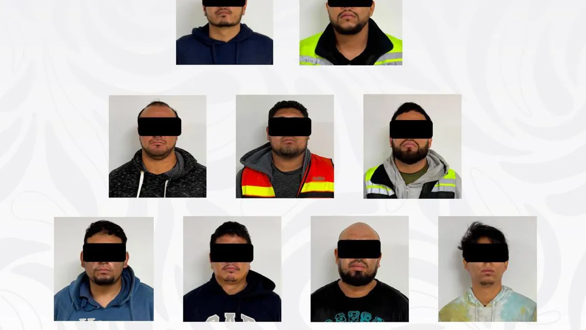 Caen 9 presuntos integrantes de célula dedicada al robo de transportistas en SLP