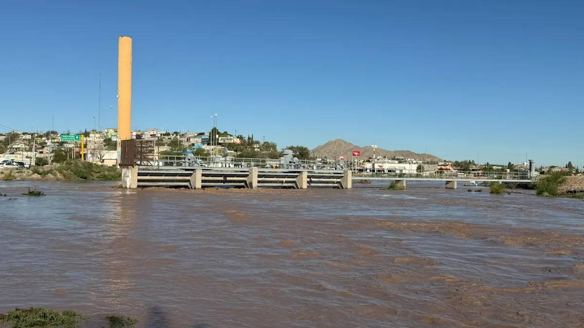 Mantienen vigilancia en el río Bravo por fuerte corriente e inundaciones
