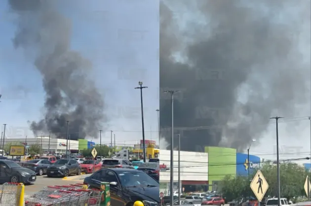Se registra incendio en recicladora de la Gómez Morín
