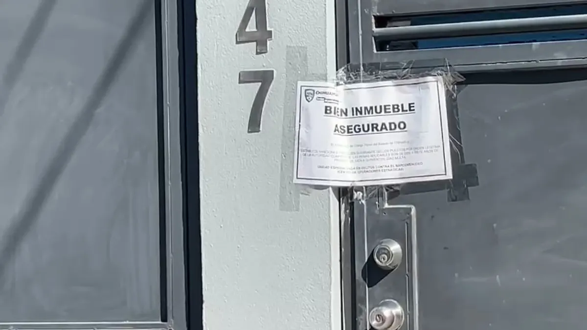 Asegura Fiscalía vivienda en Infonavit Casas Grandes por narcomenudeo