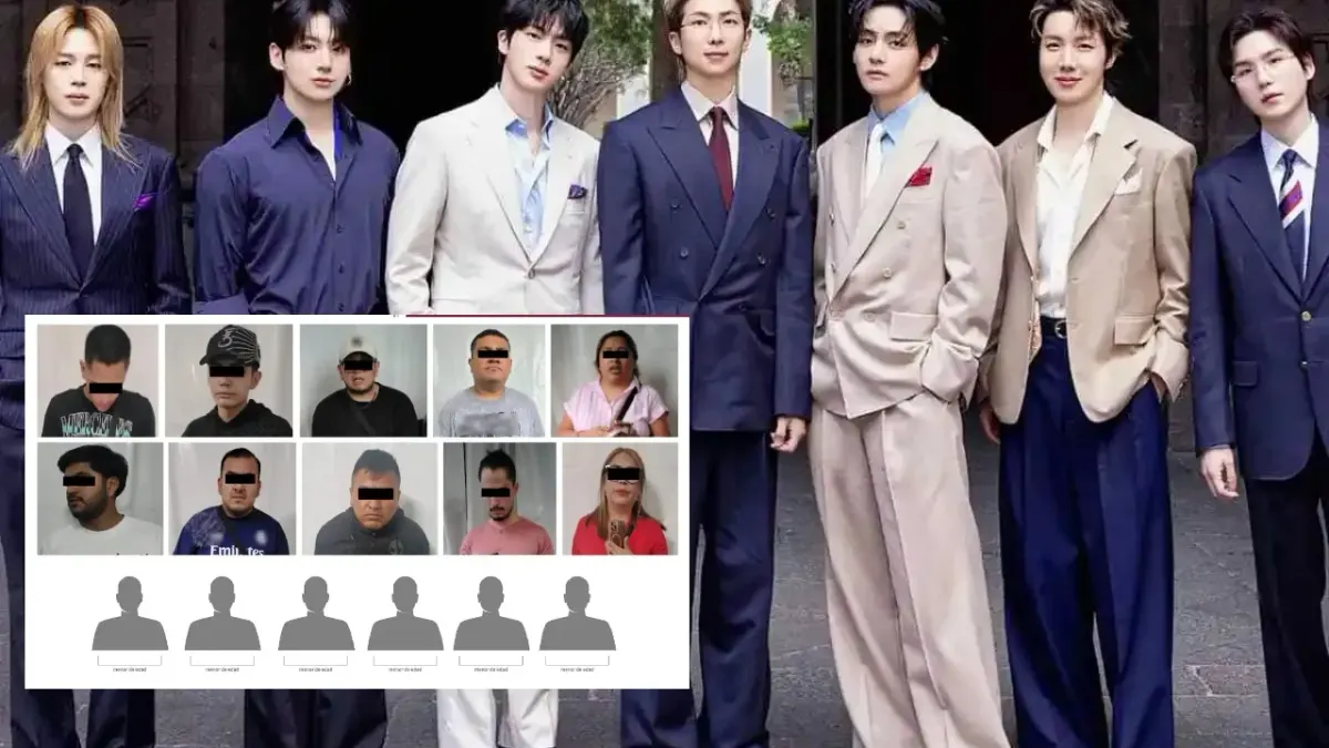 Detienen a 16 personas por reventa y robo durante concierto de BTS en CDMX