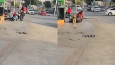 Hombre golpea a joven tras presunto incidente con su hija en Juárez