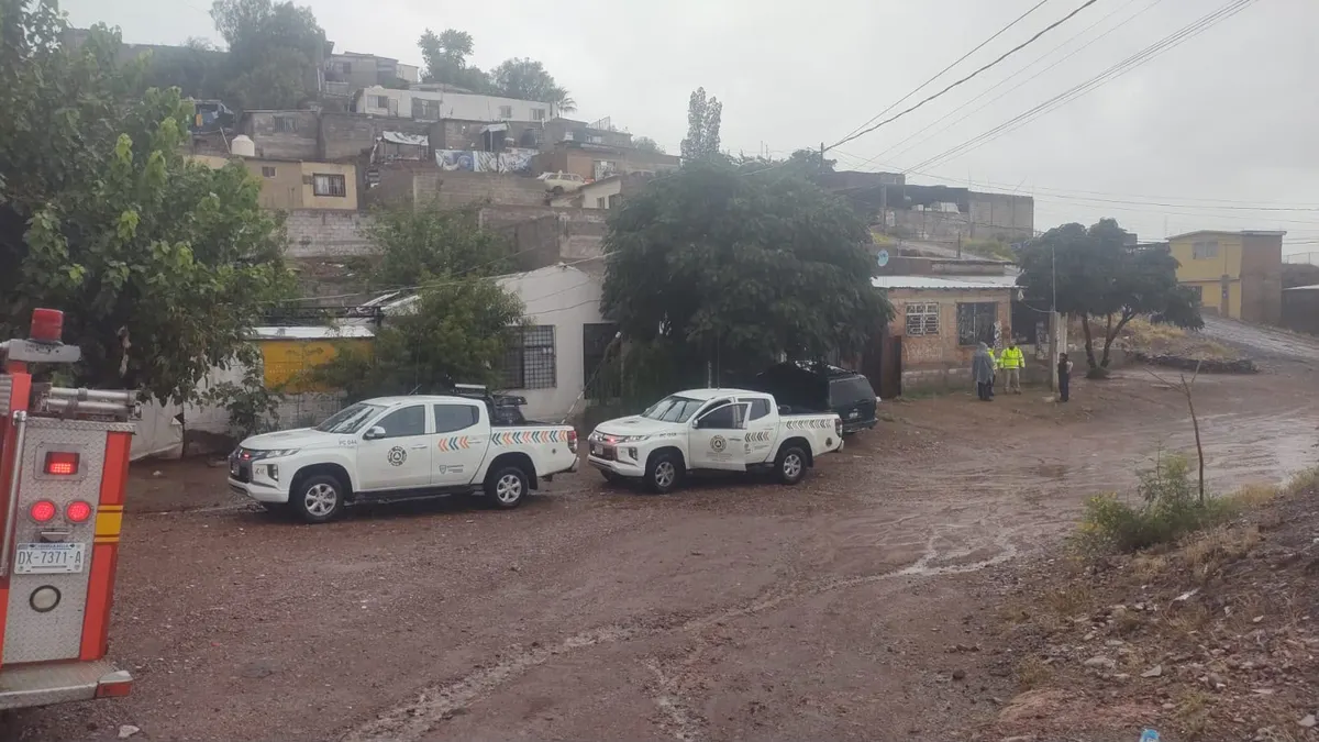 Activan alerta amarilla por lluvias fuertes en noroeste de Chihuahua