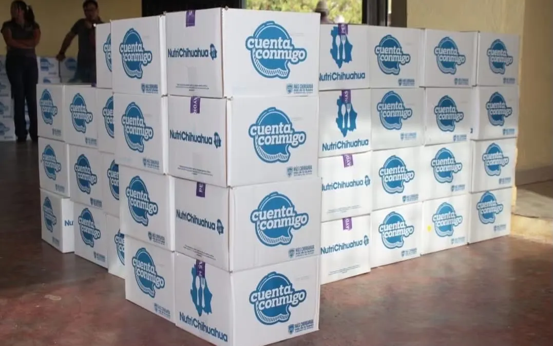Avanza segunda entrega de apoyos alimentarios en Chihuahua