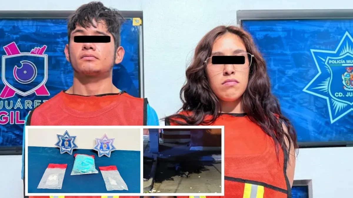 Detienen a pareja con droga; investigan posible vínculo con doble homicidio