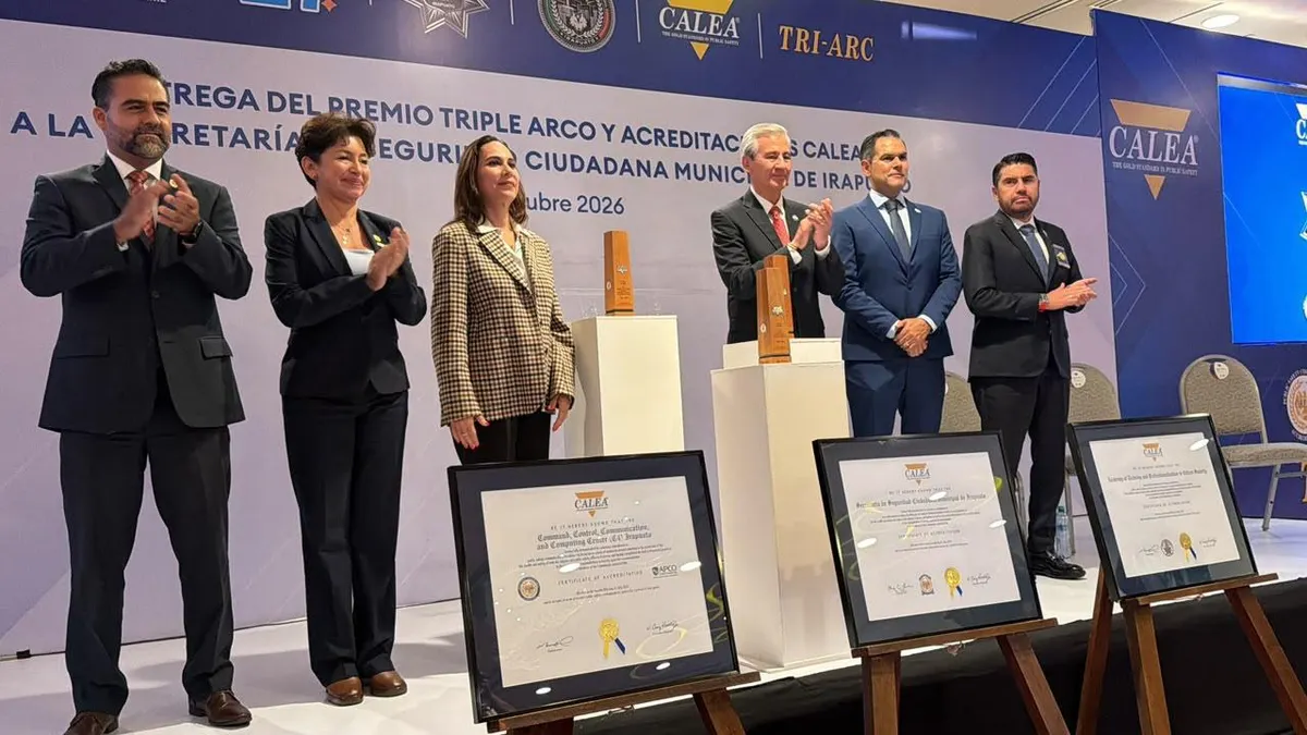 Destaca Chihuahua certificación internacional de Irapuato en seguridad policial